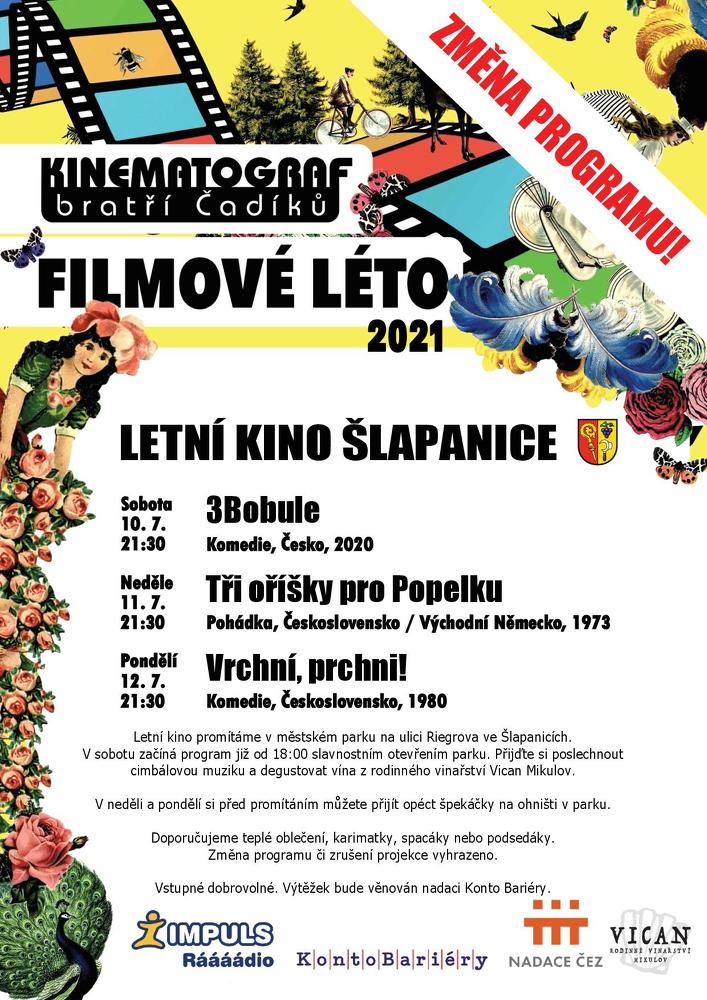 Letní kino - program